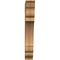 Ekena Millwork Olympic Traditional Rough Sawn Bracket, Western Red Cedar, 6"W x 34"D x 42"H BKT06X34X42OLY01RWR - alternate 4